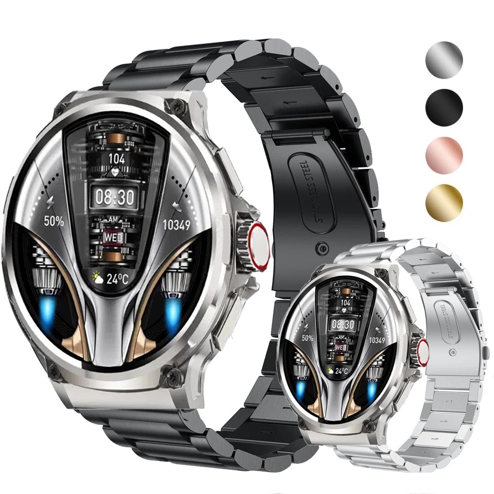 สายนาฬิกาข้อมือสเตนเลส 24 มม. สําหรับ COLMI V69 Smartwatch COLMI V69