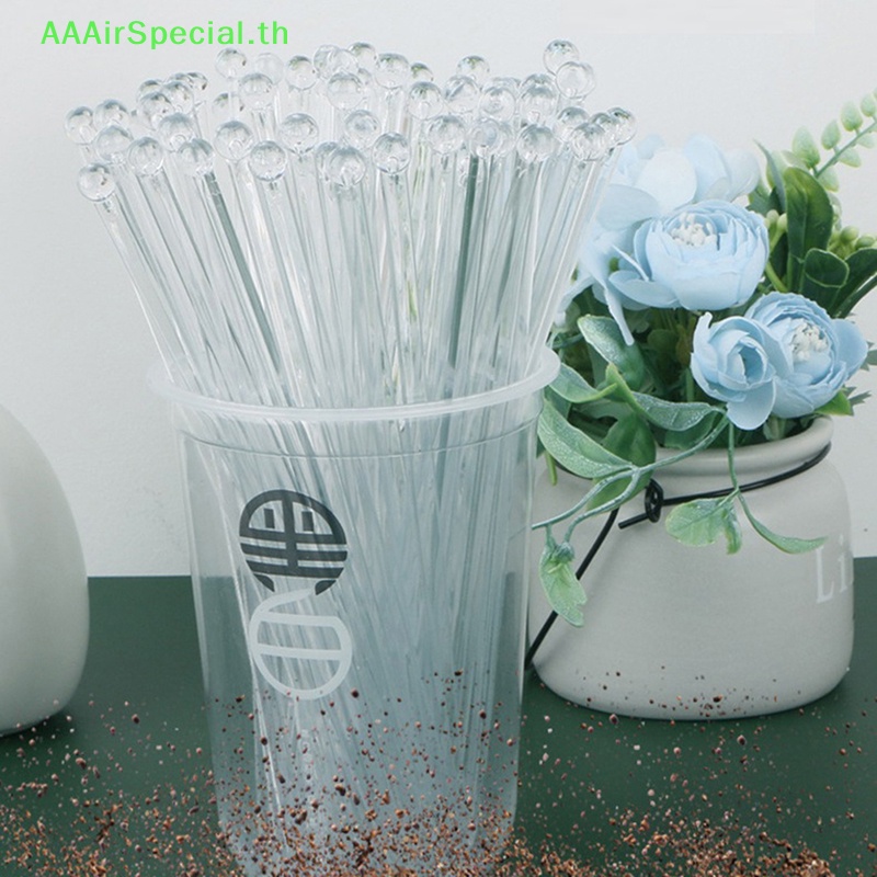 Aaairspecial Cocktail Sticks เครื่องดื่ม พลาสติก 100 ชิ้น ต่อชุด