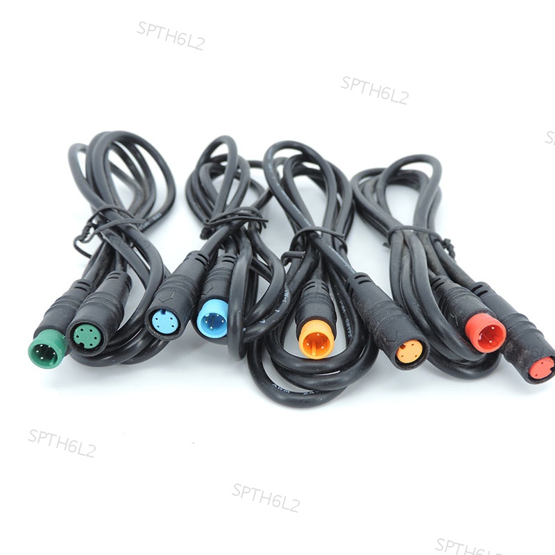 สายเคเบิลเชื่อมต่อเซนเซอร์ความเร็ว M/F ตัวผู้ เป็นตัวเมีย M8 2 3 4 5 6 Pin กันน้ํา 1 เมตร TH6L2