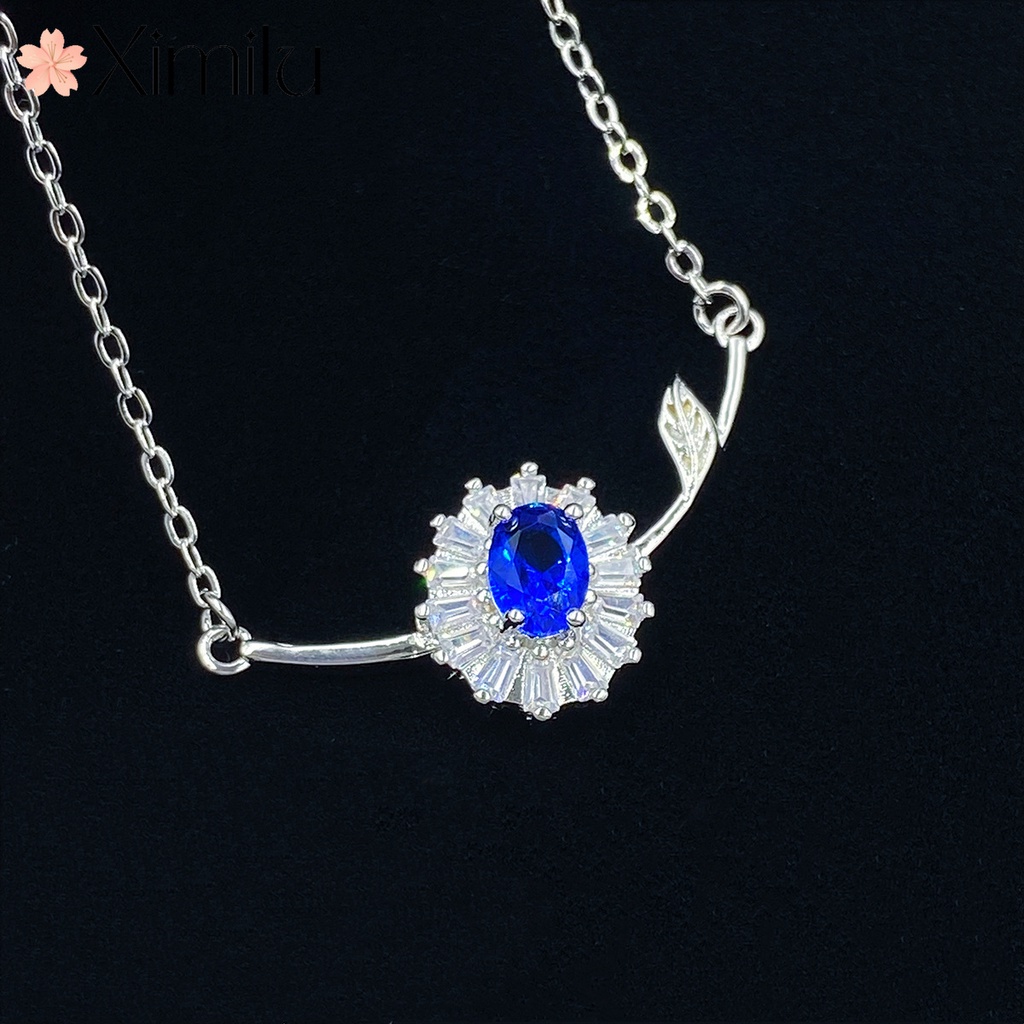 ❤ Original London Sapphire จี้แฟชั่น Seiko สร้อยคอผู้หญิง