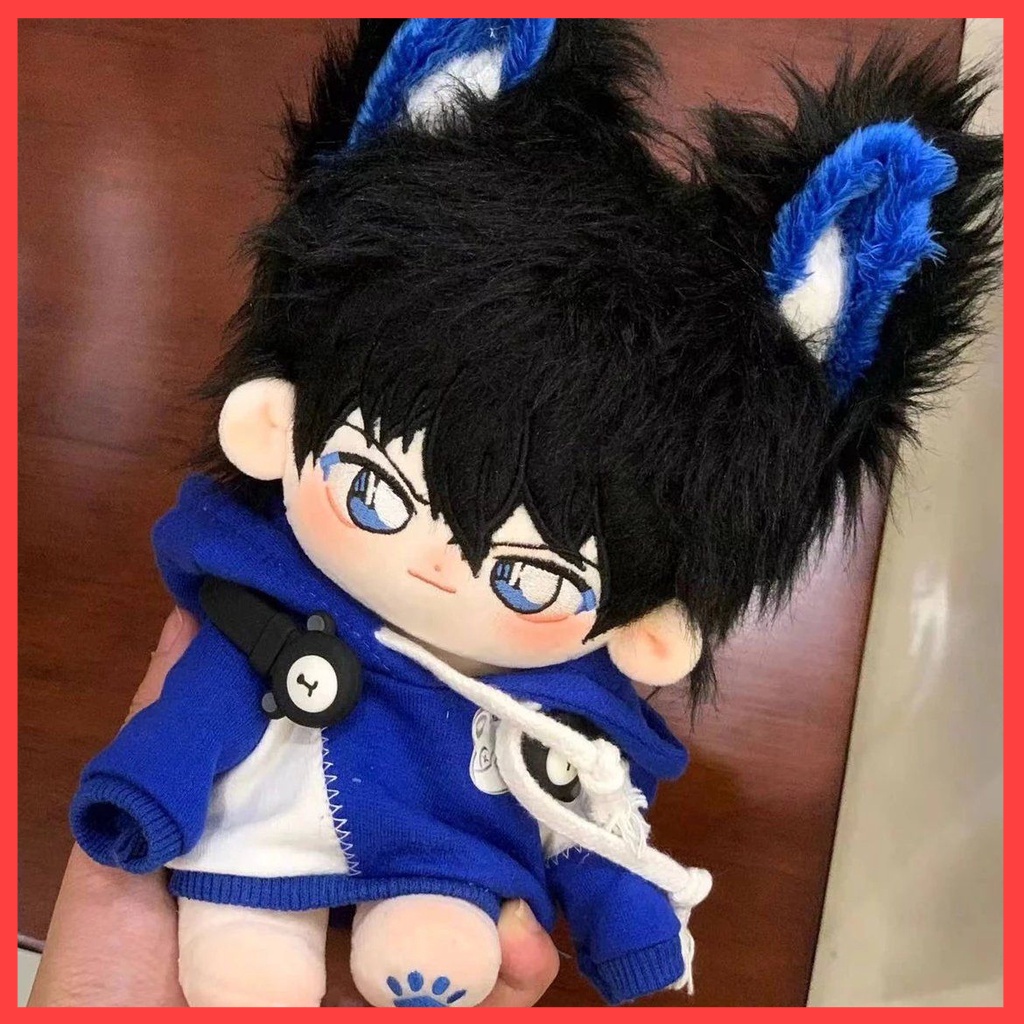 ตุ๊กตานักสืบโคนัน Kaito Kiddo ผ้าฝ้าย ขนาด 20 ซม. เหมาะกับของขวัญวันเกิด ของเล่นสําหรับเด็ก