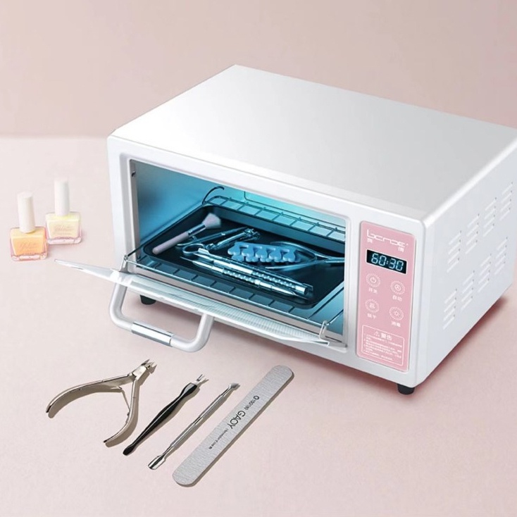 เครื่องฆ่าเชื้อเครื่องมือทำเล็บ UV  ตู้อบเครื่องมือแพทย์ 10L