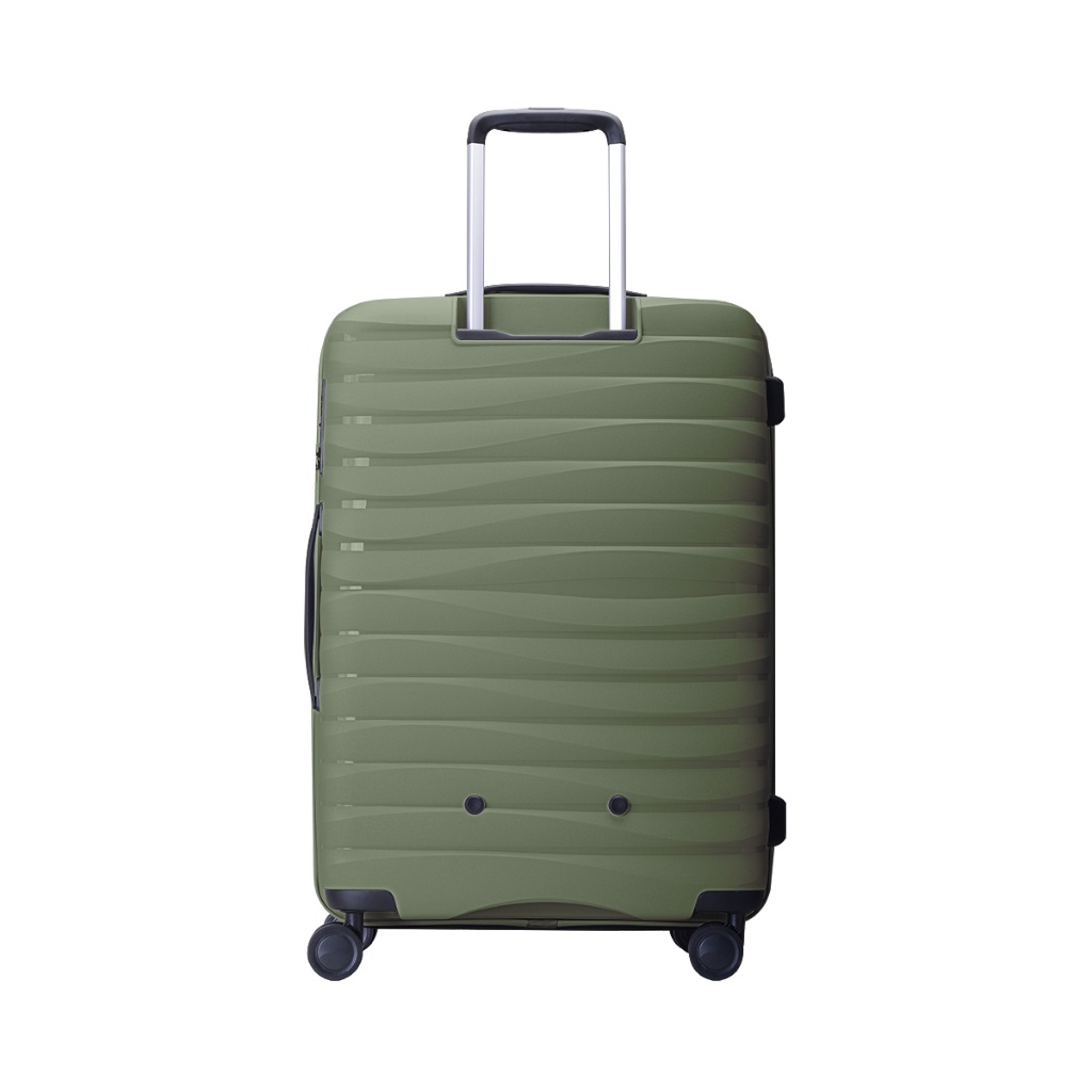 กระเป๋าล้อลาก CAGGIONI กระเป๋าเดินทาง รุ่นเวฟ C23061 (Wave) : สีเขียว