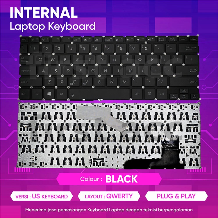 Asus X201 X201E X201EP X202E S200 S200E S200L S200L3217E คีย์บอร์ดใหม่