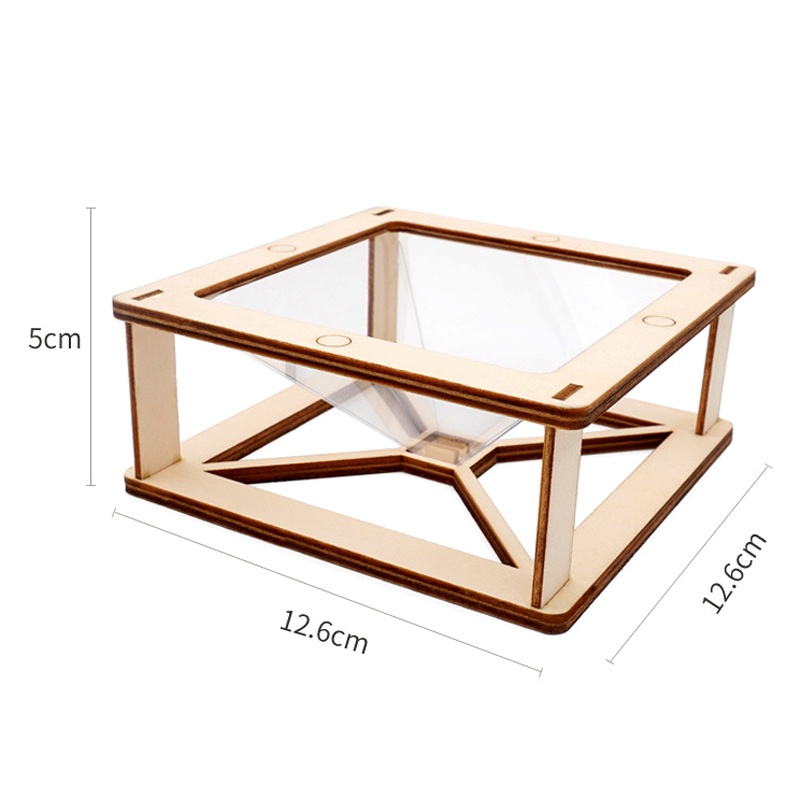 Gifted EDUCATION ชุดทดลองวิทยาศาสตร์ โฮโลแกรม 3D แฮนด์เมด DIY ของเล่นเสริมการเรียนรู้เด็ก ราคา ถูกที่สุด ดีลบีเคเค แกลเลอรีภาพที่ 8