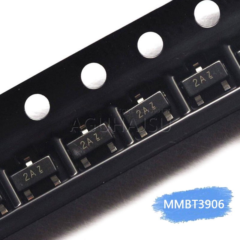100PCS MMBT3906 MMBT3904 MMBT4401 MMBT5401 MMBT5551 MMBTA42 MMBTA92 SOT-23 ทรานซิสเตอร์ใหม่และต้นฉบั