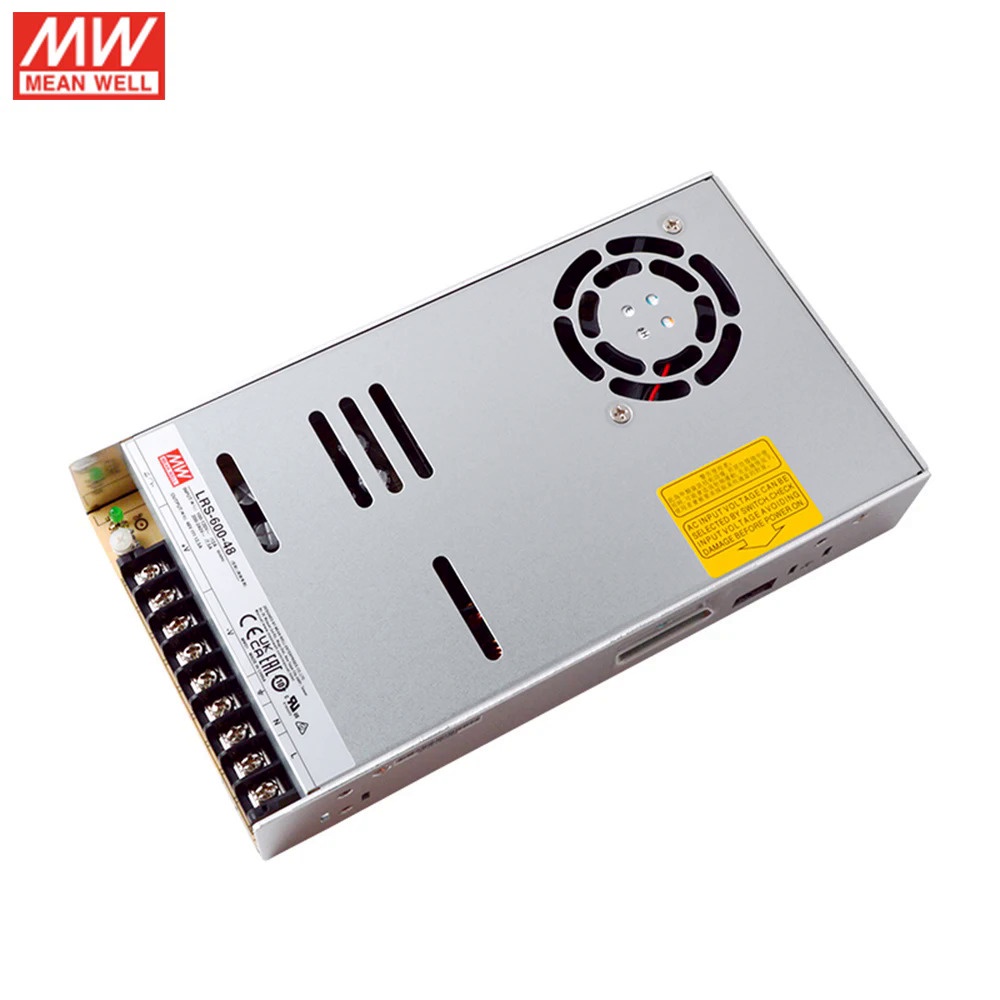 Original MEAN WELL LRS-600-48 600W 48V Switching Power Supply 110 V/220 V AC ถึง 48V DC 12.5A 600W d