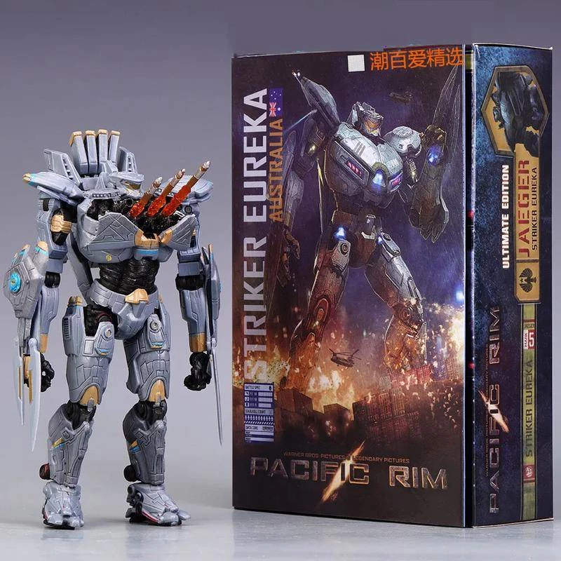 โมเดลฟิกเกอร์ Neca Pacific Rim Eureka Raiders Mecha ขนาด 20 ซม. ขยับข้อต่อได้ ของเล่นสําหรับเด็ก