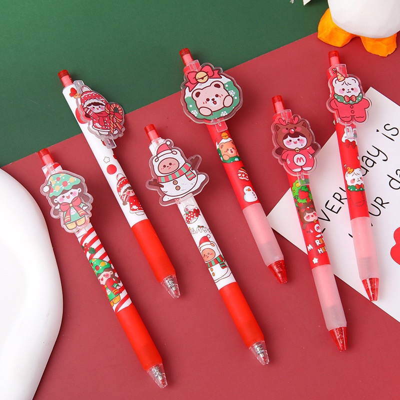 A324 ปากกาเจลลายการ์ตูน ปากกา พร้อมส่งในไทย Party