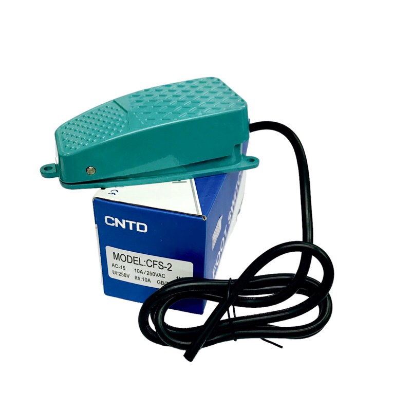 Switch Foot CFS-2 สวิตช์เท้าเหยียบ 10A 220-250V กดติด ปล่อยดับ 1NO 1NC