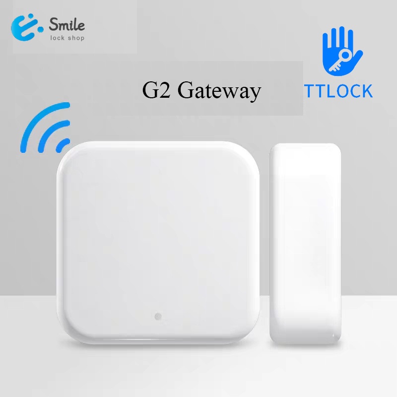 พร้อมสต็อก TTLock APP อุปกรณ์ Gateway Hub G2 เข้ากันได้กับตัวแปลง WiFi สําหรับรีโมทคอนโทรลล็อคอัจฉริ