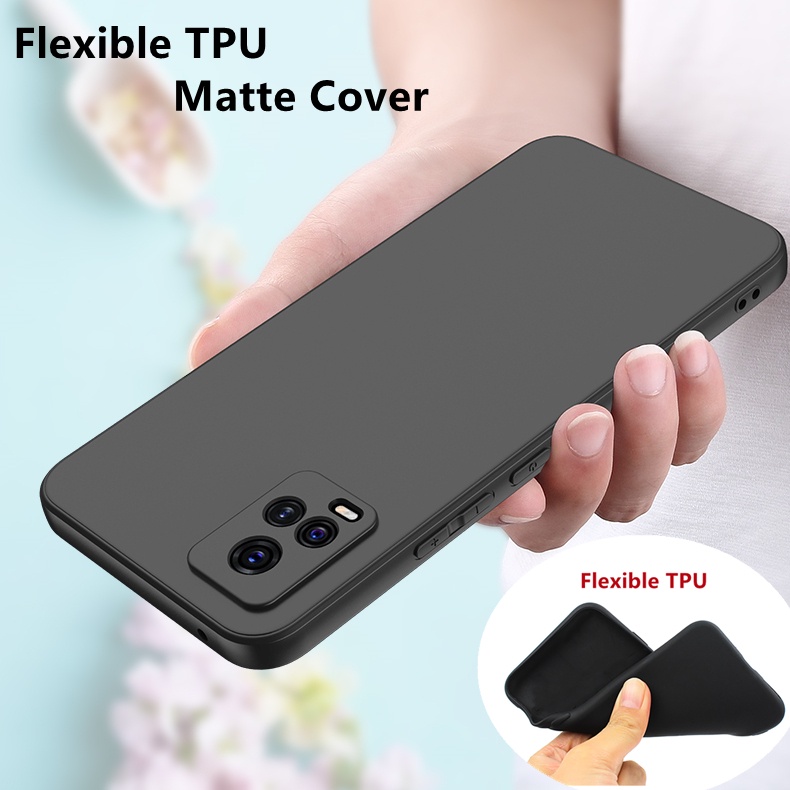 สําหรับ Vivo V20 V2025 V2024 V2040 Slim Soft Micro-frosted Matte เคสซิลิโคนป้องกันลายนิ้วมือฝาครอบโทรศัพท์