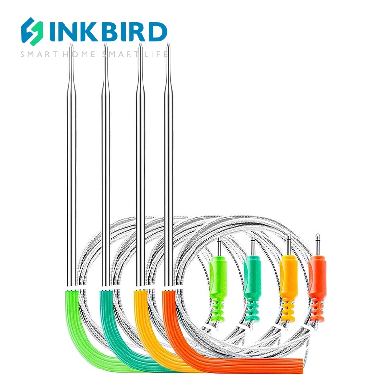 Inkbird เครื่องวัดอุณหภูมิ แบบเปลี่ยน สําหรับ IBS-26S IBBQ-4BW เท่านั้น 4 แพ็ค