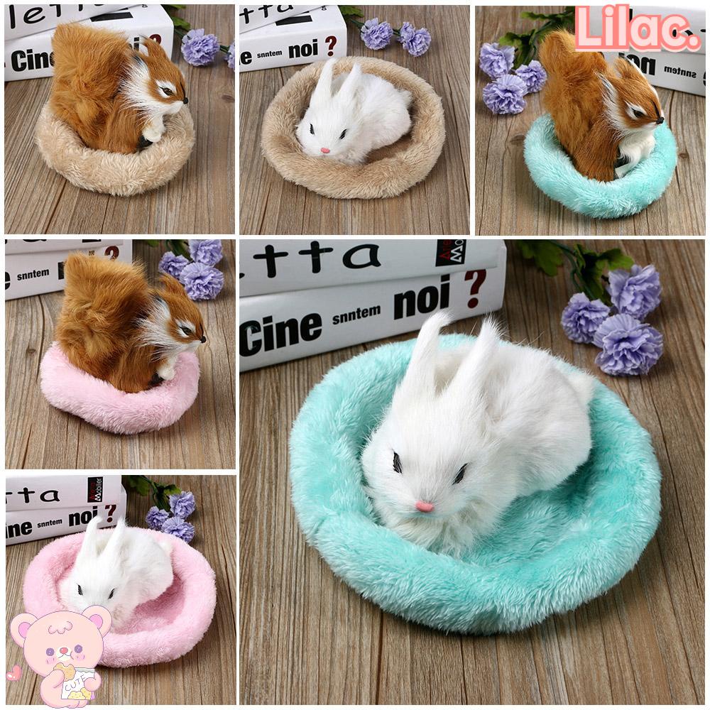 Lilac ที่นอนสัตว์ ขนาดเล็ก ที่นอนนุ่ม เม่น กระต่าย หนูตะเภา เสื่อหมู