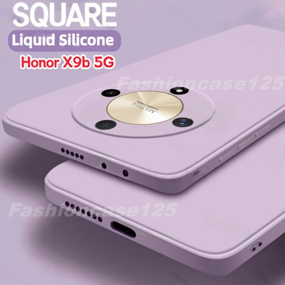 เคสโทรศัพท์ซิลิโคน TPU แบบนิ่ม ทรงสี่เหลี่ยม กันกระแทก สําหรับ Honor X9b 5G 2023 Honor X9b X9 X 9B H