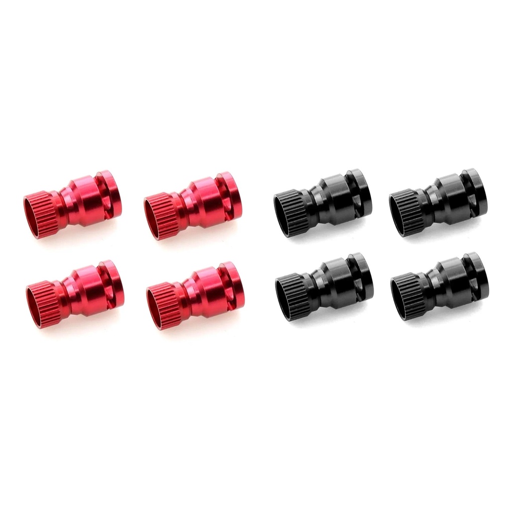 KKRC 4pcs RC รถโลหะ 4-6 มม.คอลัมน์ที่แม่นยําเปิด Hole Locator สําหรับ Axial Traxxas HSP HPI Tamiya D