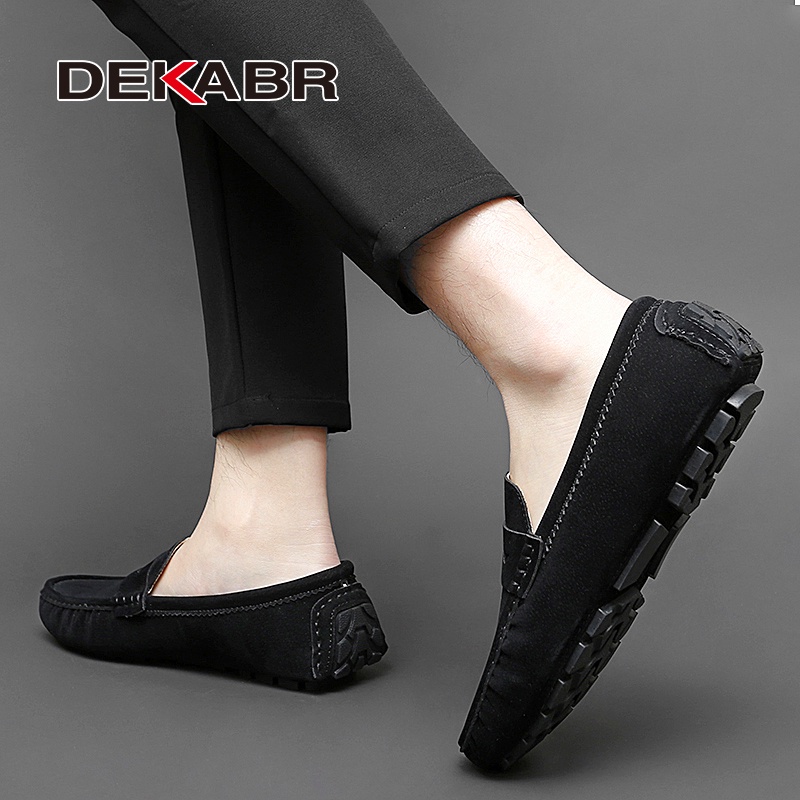 Dekabr 2025 คู่รองเท้าสบายๆ Slip-on Handmade สบาย Breathable คุณภาพสูง Pu หนังรองเท้าไม่มีส้นแฟชั่นขนาด 35-48