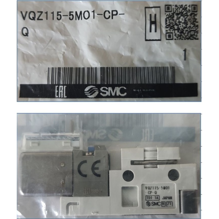 SMC โซลินอยด์วาล์ว VQZ115-5MO1-CP-Q SMC โซลินอยด์วาล์ว