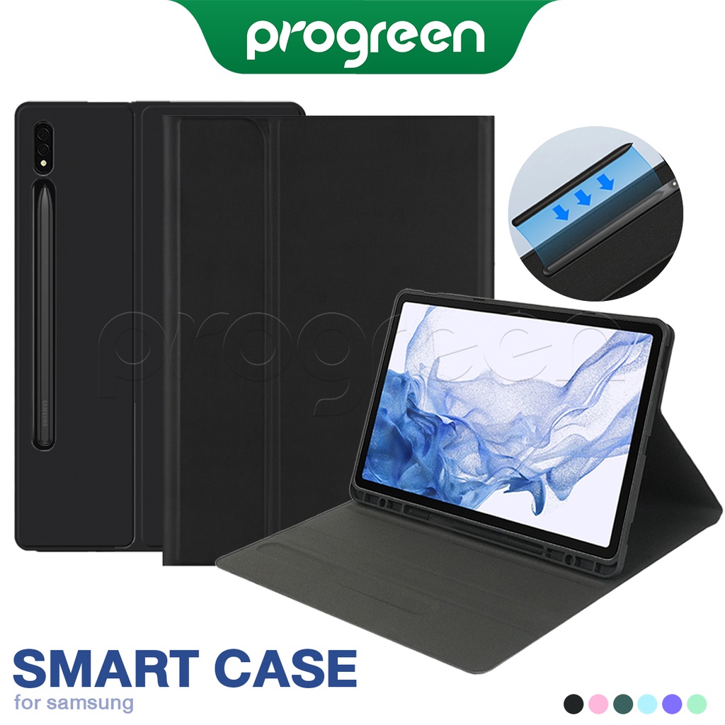 (SMARTCASE)เคส Samsung GalaxyTAB S9 S9Plus S9Ultra S8 S8Plus S8Ultra S7 S7Plus S7FE เคสซัมซุง ปรับระดับได้ มีที่ใส่ปากกา