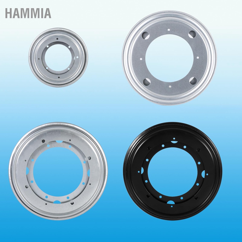 HAMMIA 4 ประเภท Heavy Duty ทรงกลมสังกะสี Lazy Susan Turntable แบริ่งหมุนจานหมุน