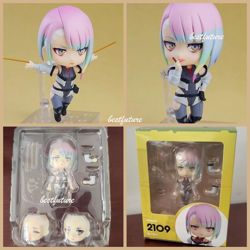 Cyberpunk Nendoroid #2109 โมเดลตุ๊กตาฟิกเกอร์ Lucy Articulado ของเล่นสําหรับเด็ก