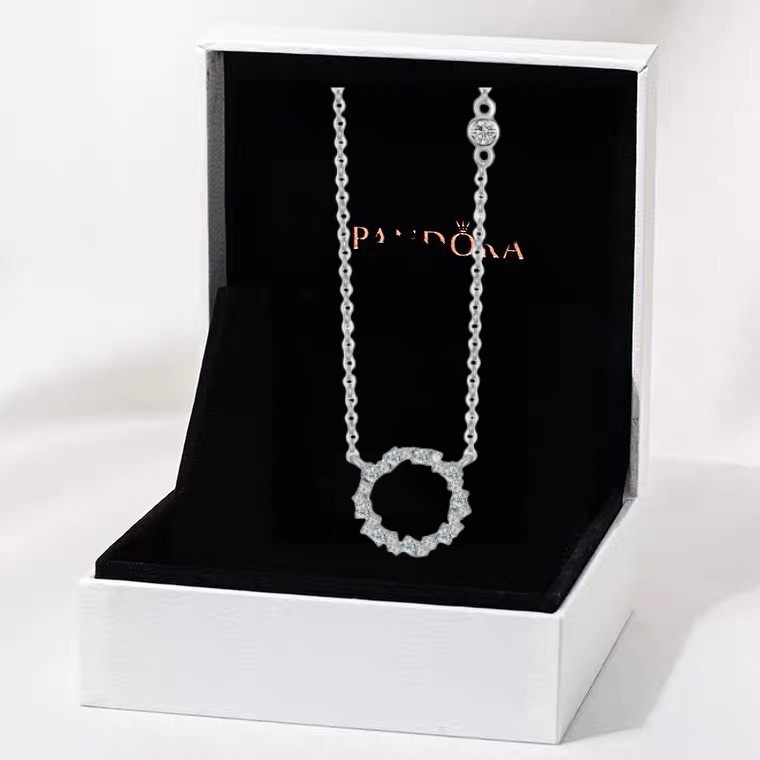 สร้อยคอโซ่เงิน เกรด S925 จี้ทรงกลม สวยหรู เหมาะกับของขวัญ เครื่องประดับ แฟชั่นสําหรับผู้หญิง