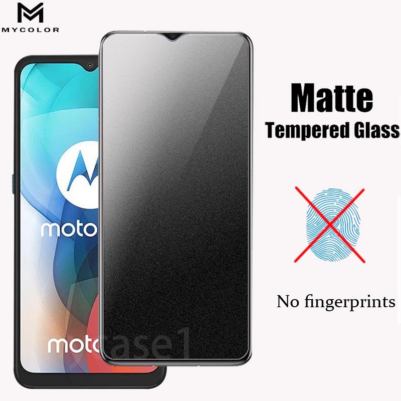 ฟิล์มกระจกด้าน แบบ ช่วยลดรอยนิ้วมือ Motorola MOTO Edge 30 20 Fusion Pro G82 G50 G31 G30 G20 G8 lite G9 Play E20 E7 E7i Power 5G 4G 2023