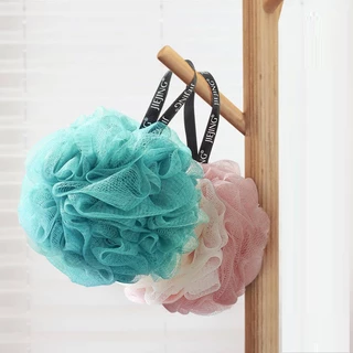 ใยขัดตัวอาบน้ำ สีทูโทน นุ่มละเอียด ขัดผิวได้อย่างอ่อนโยน จัดส่งคละสี อุปกรณ์อาบน้ำคุณภาพสูง
