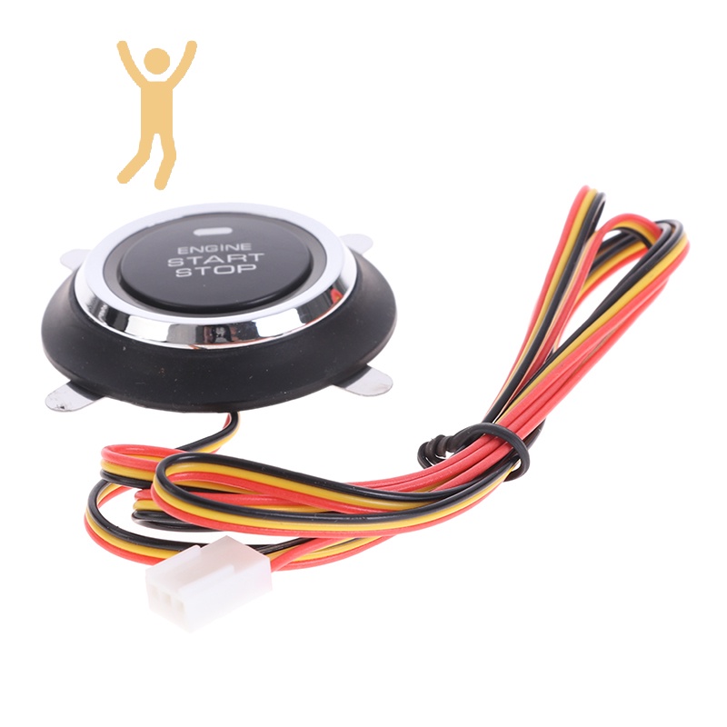 Good ปุ่มกดสตาร์ทเครื่องยนต์ 12V แบบเปลี่ยน สําหรับรถยนต์