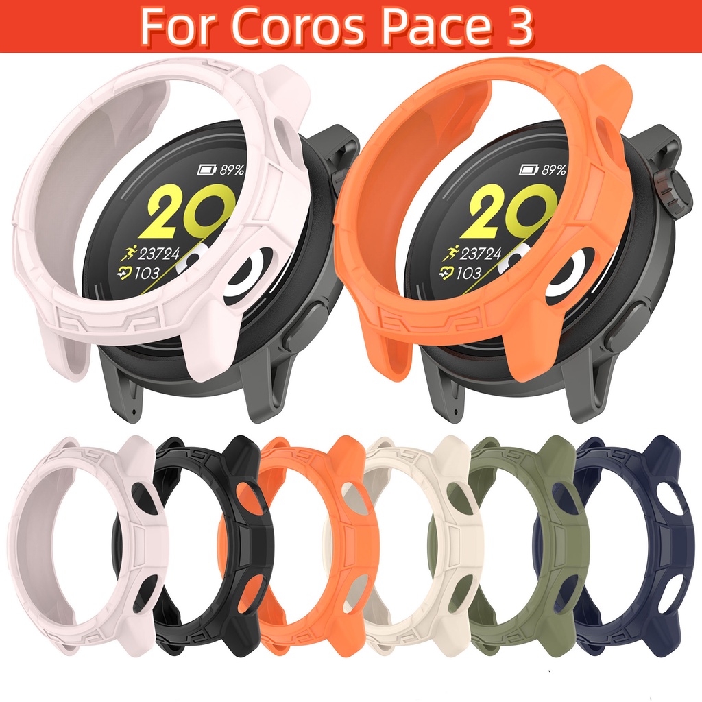 เคสซิลิโคนเหลว สําหรับ Coros Pace 3 pace3 เคสซิลิโคนกลวง ป้องกันการตก เกราะป้องกัน