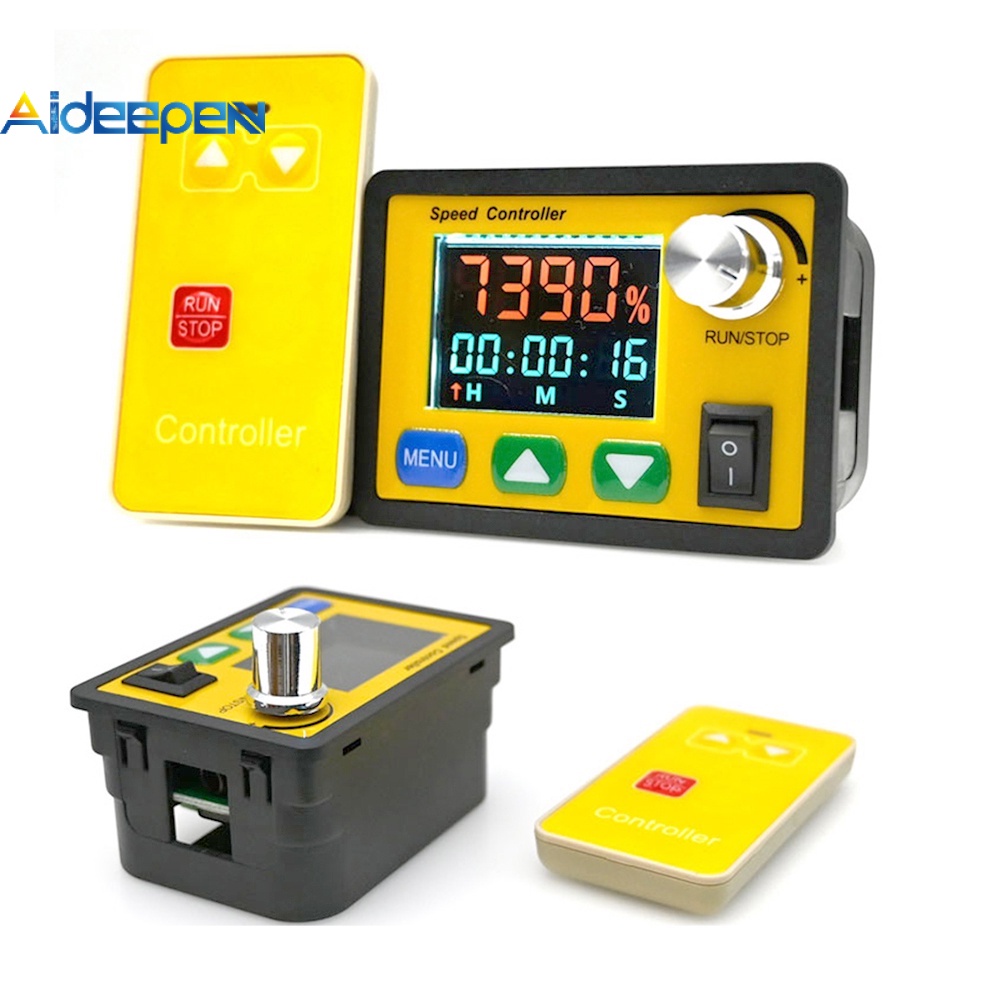 Aideepen DC6-55V 30A PWM DC มอเตอร์ควบคุมความเร็ว