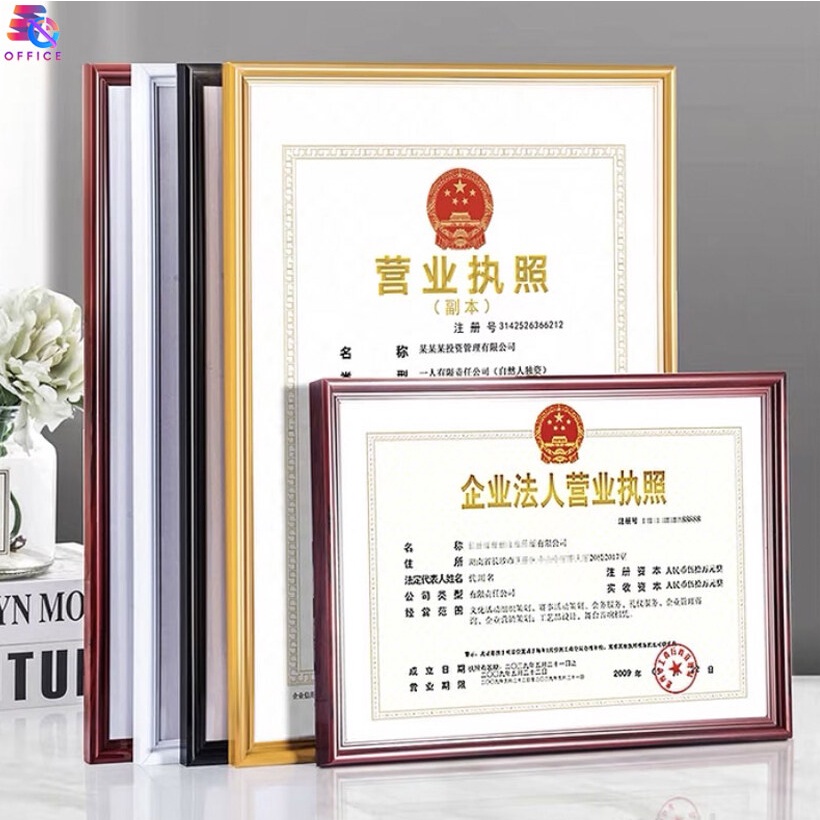 กรอบรูปภาพ ติดผนัง ขนาด A4 / A3 แบบแขวนผนัง รูปติดผนัง ได้ทั้งแนวตั้งและแนวนอน พร้อมส่ง