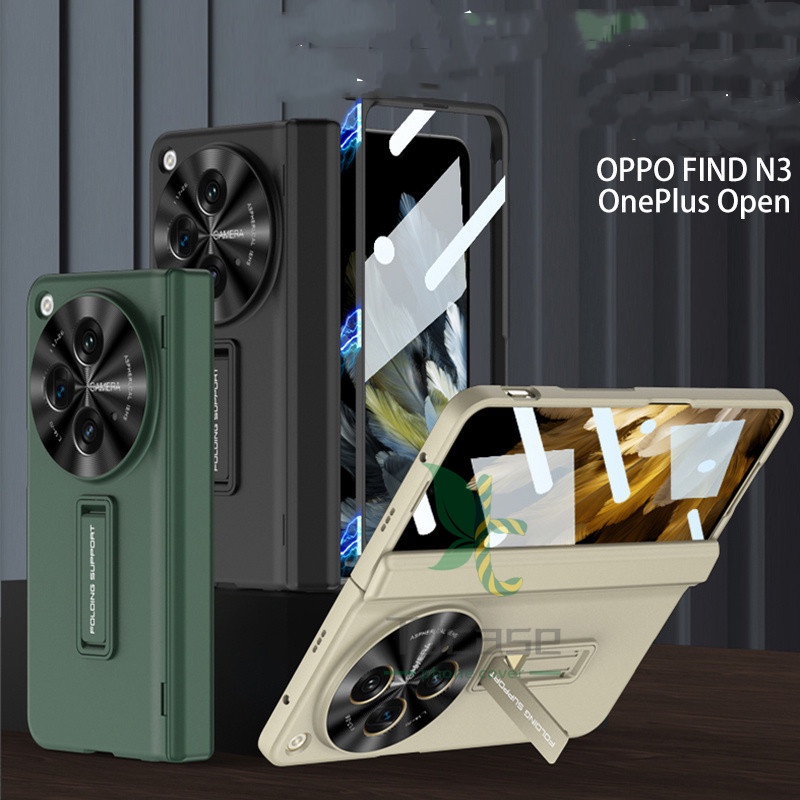 บานพับแม่เหล็ก เคส Oppo Find N3/oneplus เปิดฟิล์ม ขาตั้ง เคสรวมทุกอย่าง เคสพีซี แบบแข็ง