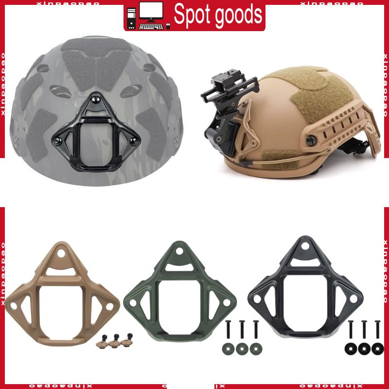 Xi หมวกกันน็อค NVG Mount Base Adapter Helmet NVG Mount Base Shroud