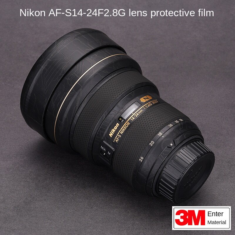 ฟิล์มสติกเกอร์ ป้องกันเลนส์กล้อง สําหรับ Nikon AF-S 14-24F2.8G Nikon 1424 3M