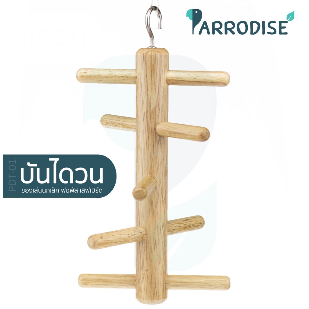 Parrodise PDT-01 ของเล่นฟอพัส เลิฟเบิร์ด บันไดวน