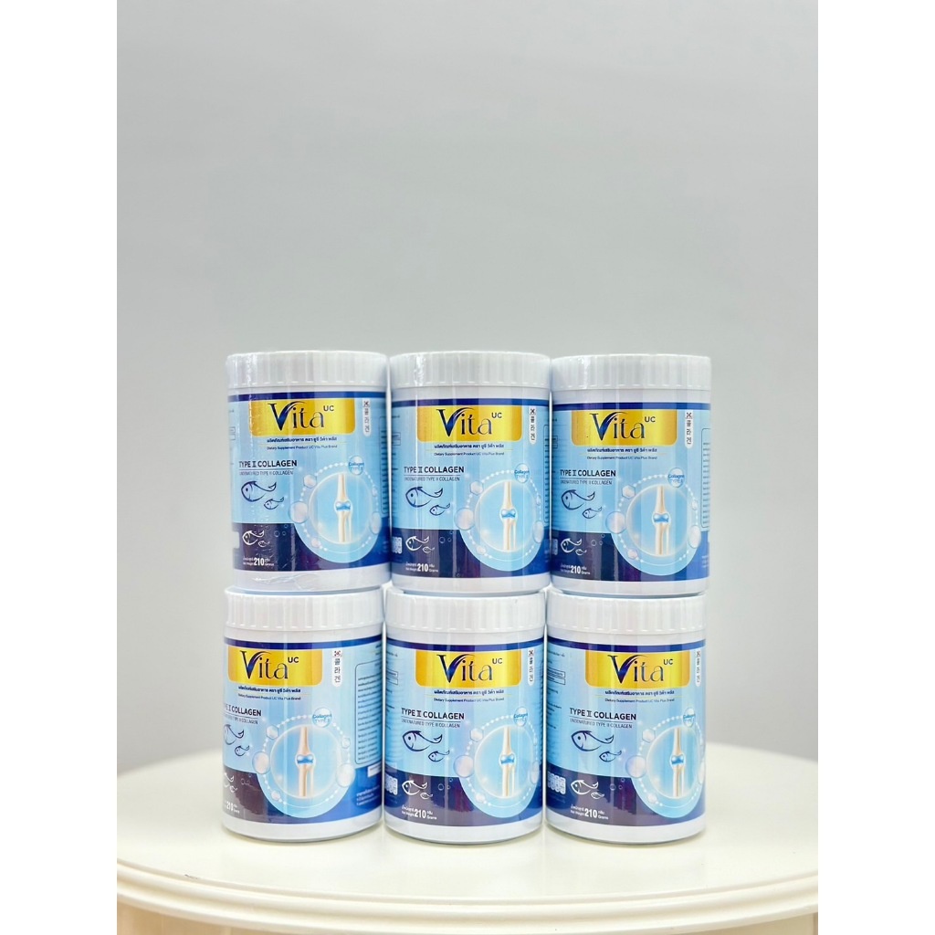 ผลิตภัณฑ์อาหารเสริมยูซี ไวต้่า คอลลาเจน UC VITA COLLAGEN 1 ถัง ขนาด 210 กรัม