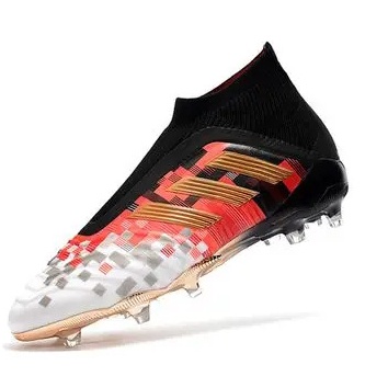 Adidas_Predator 18+x Pogba FG Men's Soccer Shoes Outdoor Soccer Boots Kasut Bola Sepak Football Sho