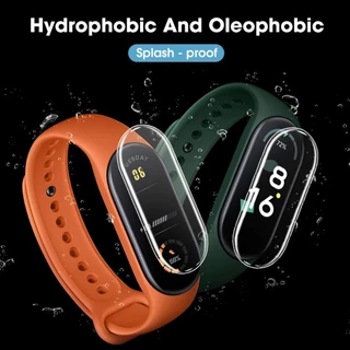 Soft TPU ป้องกันฟิล์มสําหรับ Xiaomi Mi Band 10 9 8 7 NFC 6 5 4 3 Hydrogel ป้องกันฟิล์มอุปกรณ์เสริมป้องกันหน้าจอ