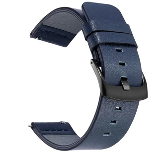 สายนาฬิกาข้อมือหนัง แบบปลดเร็ว 20/22 มม. 18 24 มม. สําหรับ Samsung Galaxy watch 3 Active2 40 44 มม. huawei watch gt 2