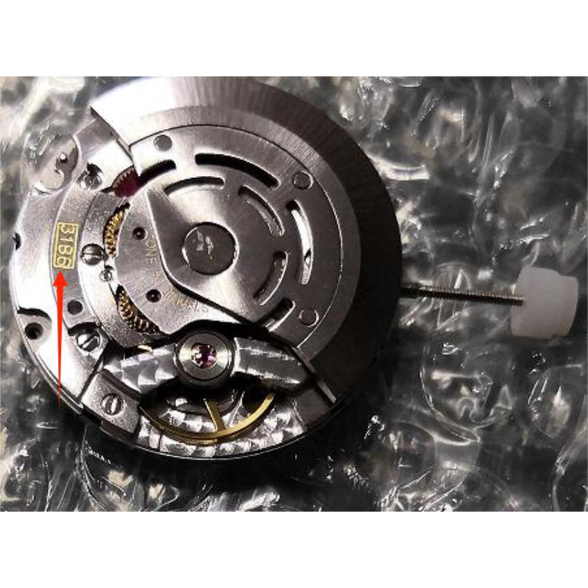 3186/3187 ทดแทน GMT mechanical movement ล้อชั่วโมงคู่