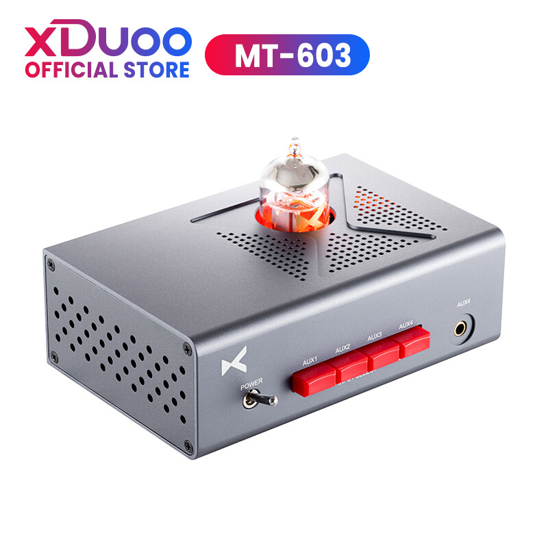 Xduoo MT-603 12AU7 พรีแอมป์หลอด พร้อมอินพุตเสียงหลายช่อง MT603