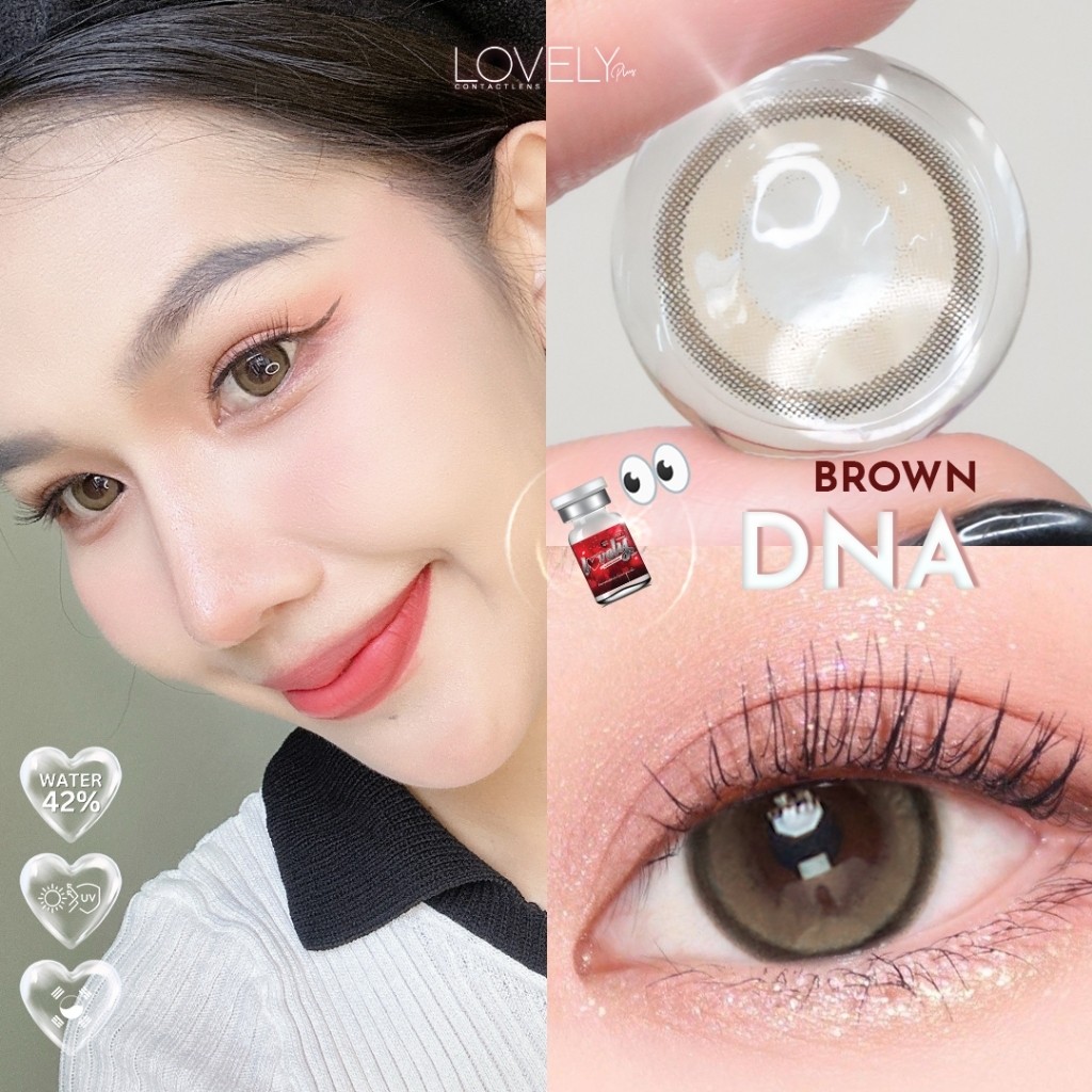 🔥คอนแทคเลนส์✨ขนาดบิ๊กอาย✨ Dna (Lovelylens)