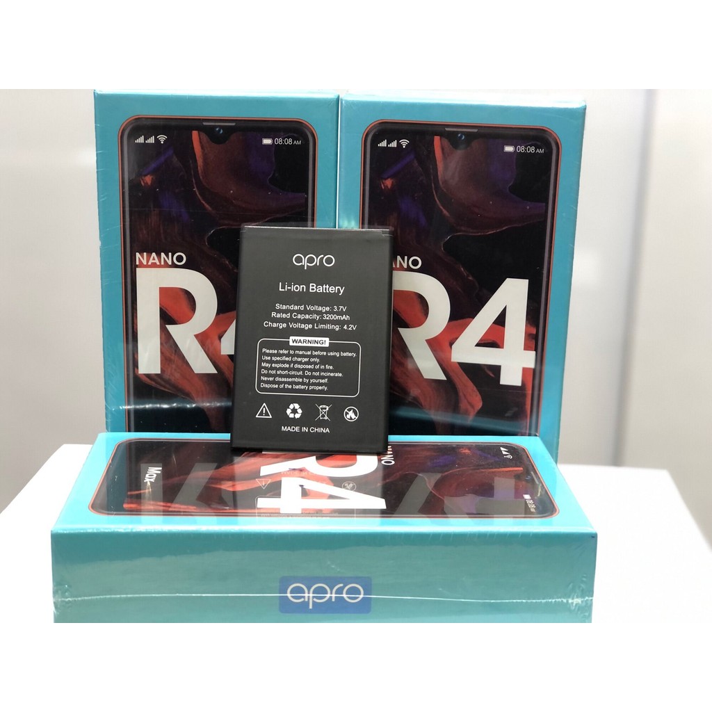 แบตมือถือ Apro เอโปร รุ่น R4max สินค้าใหม่ จากศูนย์ APRO