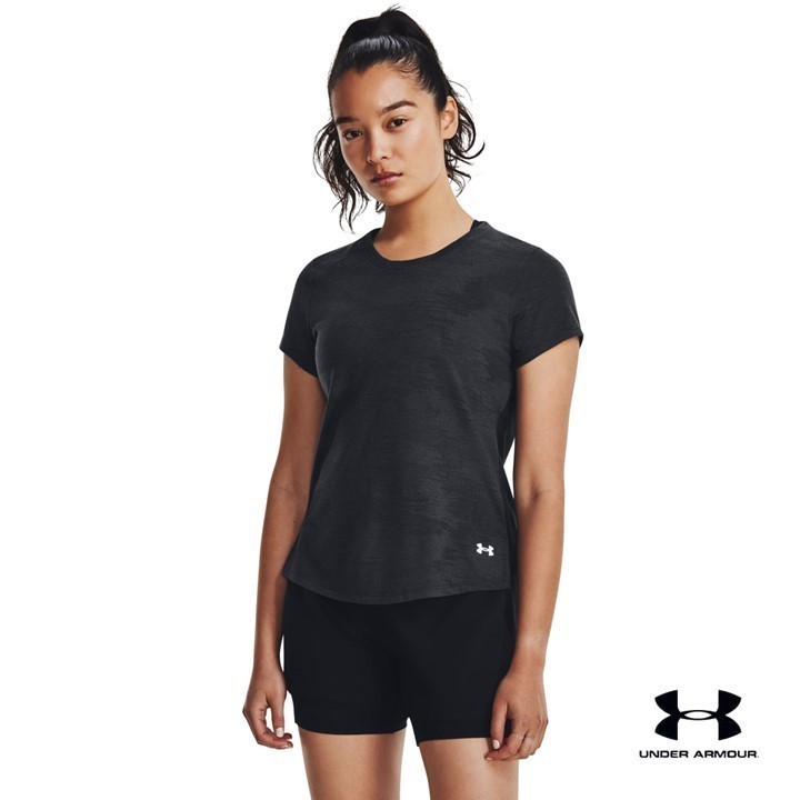 Under Armour Women's UA Streaker Speed Camo Short Sleeve