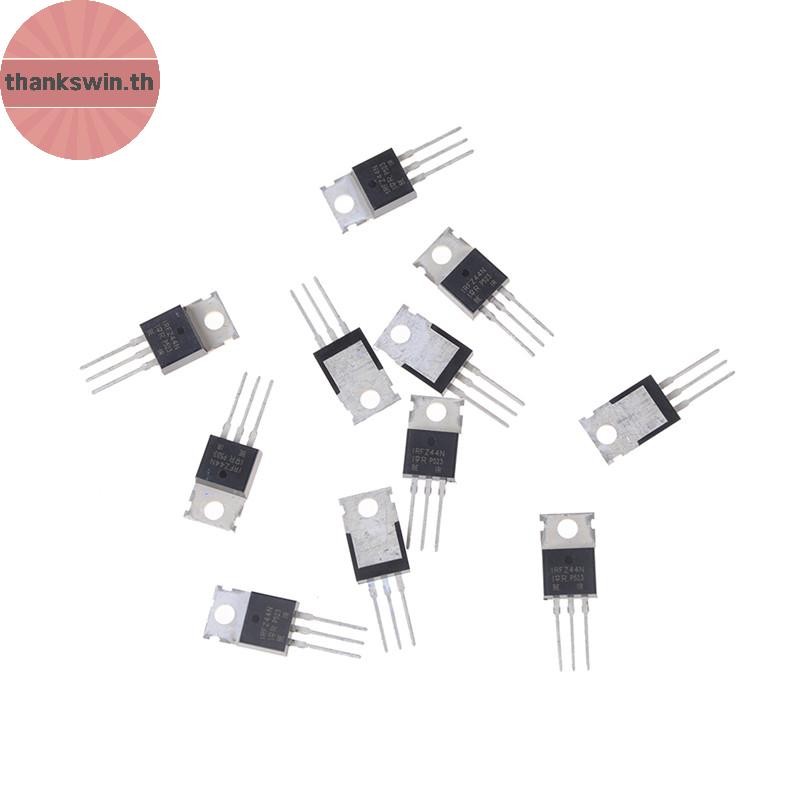 Thankswin 10 ชิ้น 55V 49A IRFZ44N IRFZ44 Power ทรานซิสเตอร์ MOSFET N-Channel th