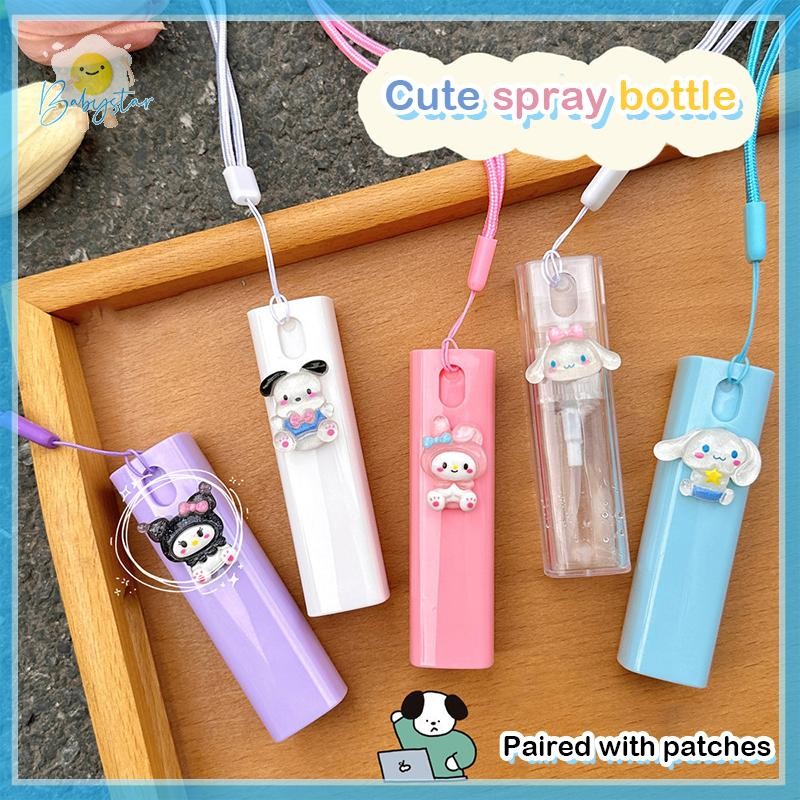 [InthehotT] 10ml Kawaii Sanrio Bottle Kuromi Cinnamoroll My Melody Student Travel เครื่องสําอางแบบพกพาน้ําหอมกดบรรจุขวด [ใหม่]