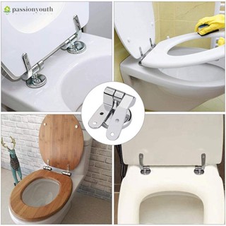 1 Set Spare Part Toilet Seat Hinge For Toilet Attachment Set Stainless Steel Toilet Seat Cover Hinge Quick Releas