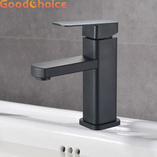 Basin Faucet Quiet Soft Water Stainless Steel Effectively Filter Plastic Black