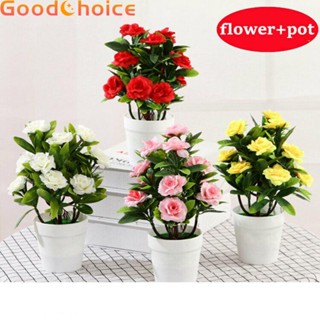 Flower Artificial Bonsai Fake False Plants Home Decor Outdoor Indoor Simulation